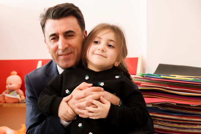 Vali Aygöl, eğitim öğretim İkinci yarıyıl ilk ders zilinde öğrencilerle mesaiye başladı