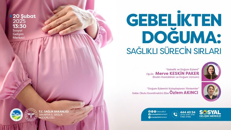 Anne adayları için kaçırılmayacak buluşma: Gebelikten doğuma sağlıklı sürecin sırları…