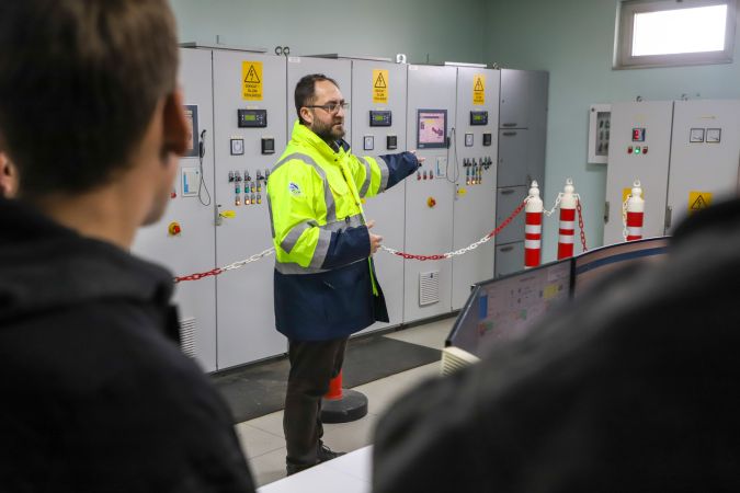 SASKİ’nin arıtma ve enerji üretim tesisleri öğrencilere kılavuz olmaya devam ediyor