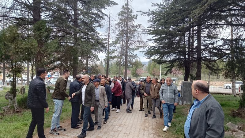 Pazaryeri ilçesinde bayramlaşma 