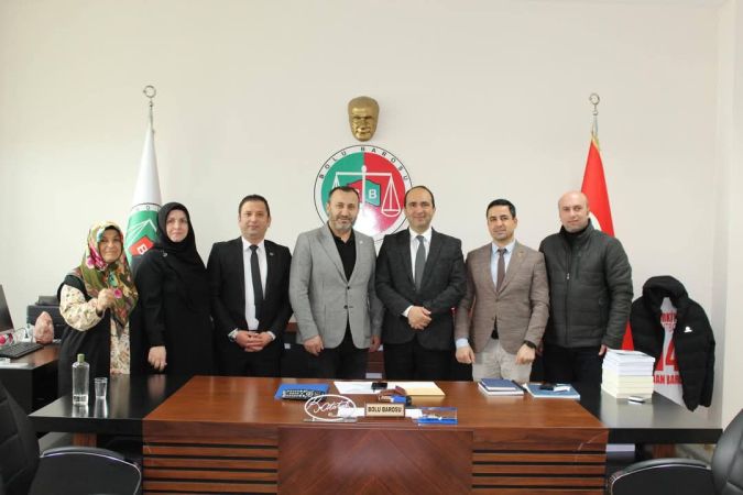 Bolu İl Başkanı Sadettin Baskın: Bolu Barosu Başkanımıza Misafirperverliği İçin Teşekkür Ediyoruz