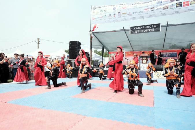 Karapürçek’te Gürcü Şenliği Coşkusu Yaşandı.
