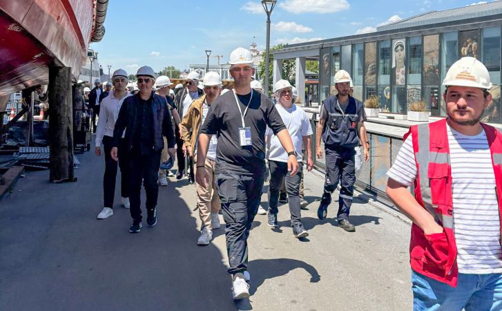 Mavi Rota Topluluğu teknik gezideydi