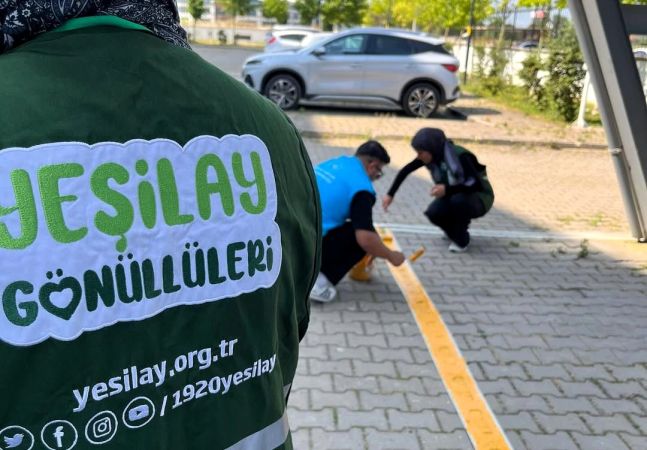 SUBÜ öğrencileri ‘Dumansız Hava Sahası’ oluşturdu