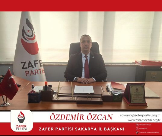Taraklı Orman Yangını: Zafer Partisi Sakarya İl Başkanı Özdemir Özcan’dan Geçmiş Olsun Mesajı