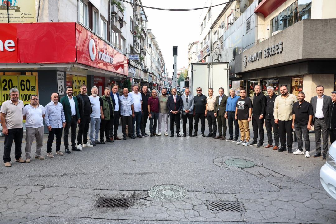 “Şehrimizin hafızası olan esnaflarımızla bir ve beraber olmaya devam edeceğiz”