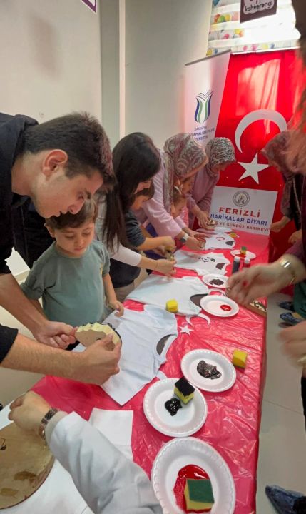 SUBÜ öğrencileri minikleri geleneksel sanatla buluşturdular
