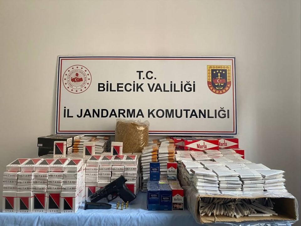 Jandarmadan Kaçak Tütün ve Silah Operasyonu