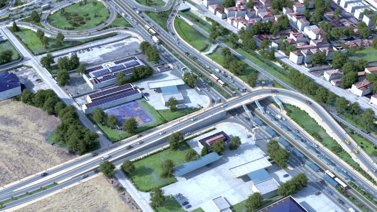 Yenikent trafiğini çarşıya direk bağlayacak duble yol ve köprü geliyor