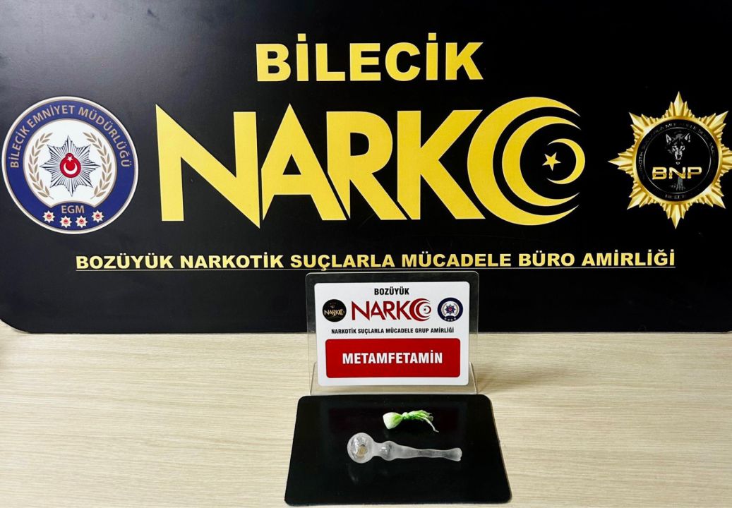 Bozüyük’te narkotik operasyonu: uyuşturucu ve aparatlar ele geçirildi