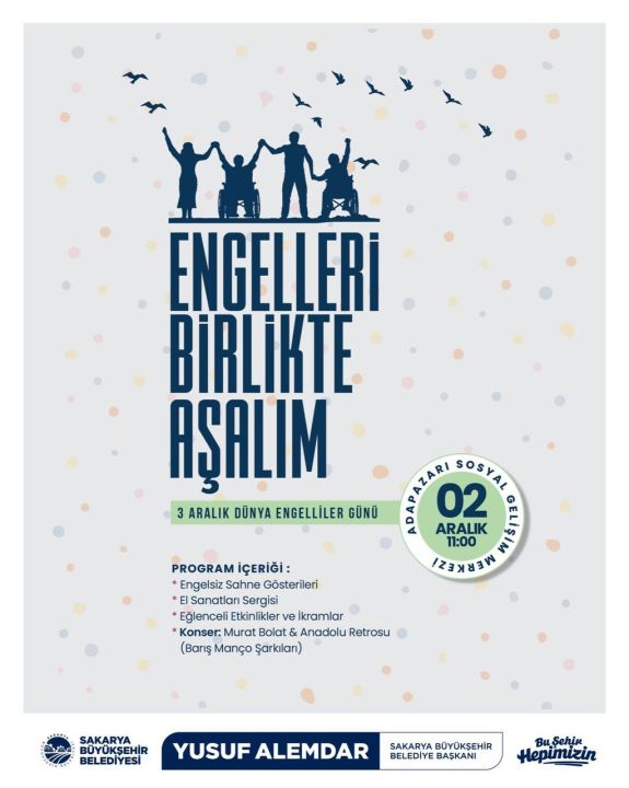Dünya Engelliler Günü SGM’de özel programla kutlanacak