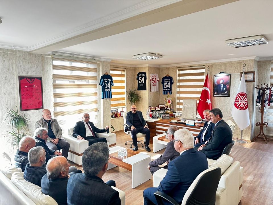  Fatih Kaya’dan Sakarya Amatör Spor Kulüpleri Federasyonu’na Ziyaret