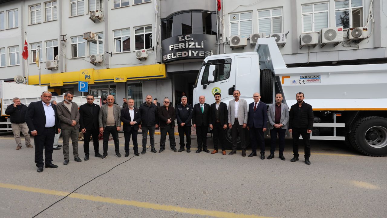 Ferizli Belediyesi Araç Filosunu Güçlendiriyor