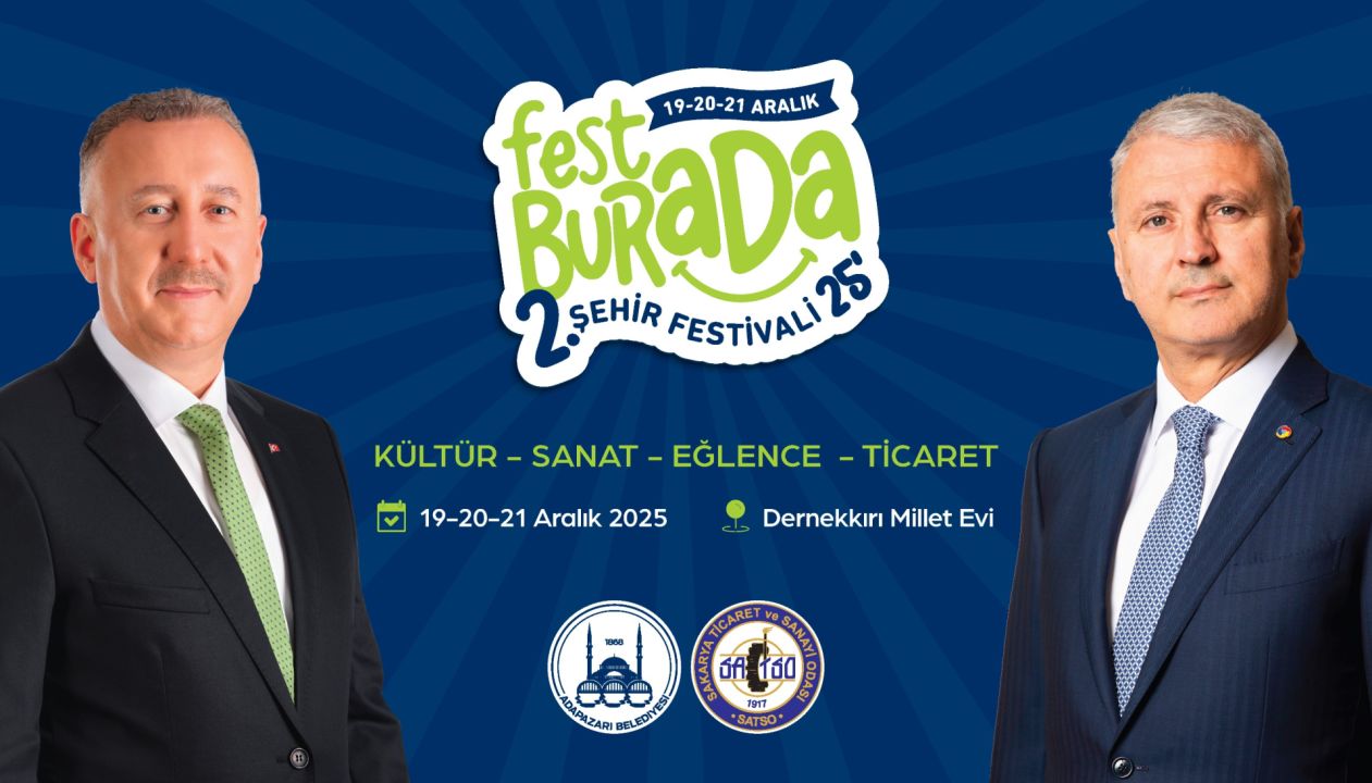 Şehrin Festivali “FestBurada” Cuma Başlıyor