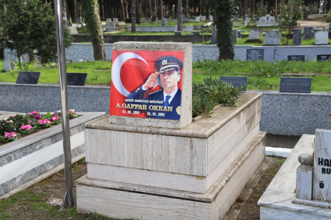 VEFATININ 25. YIL DÖNÜMÜNDE ŞEHİT A. GAFFAR OKKAN MEZARI BAŞINDA ANILACAK