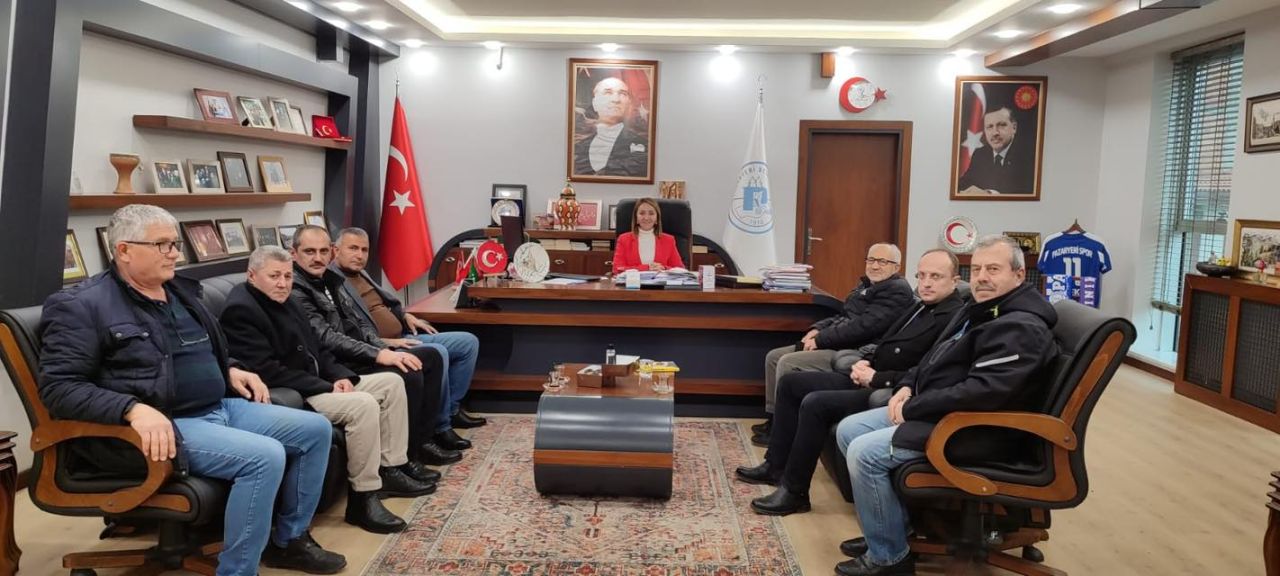 Muhtarlardan Başkan Tekin’e Anlamlı Ziyaret: Ortak Akıl Vurgusu