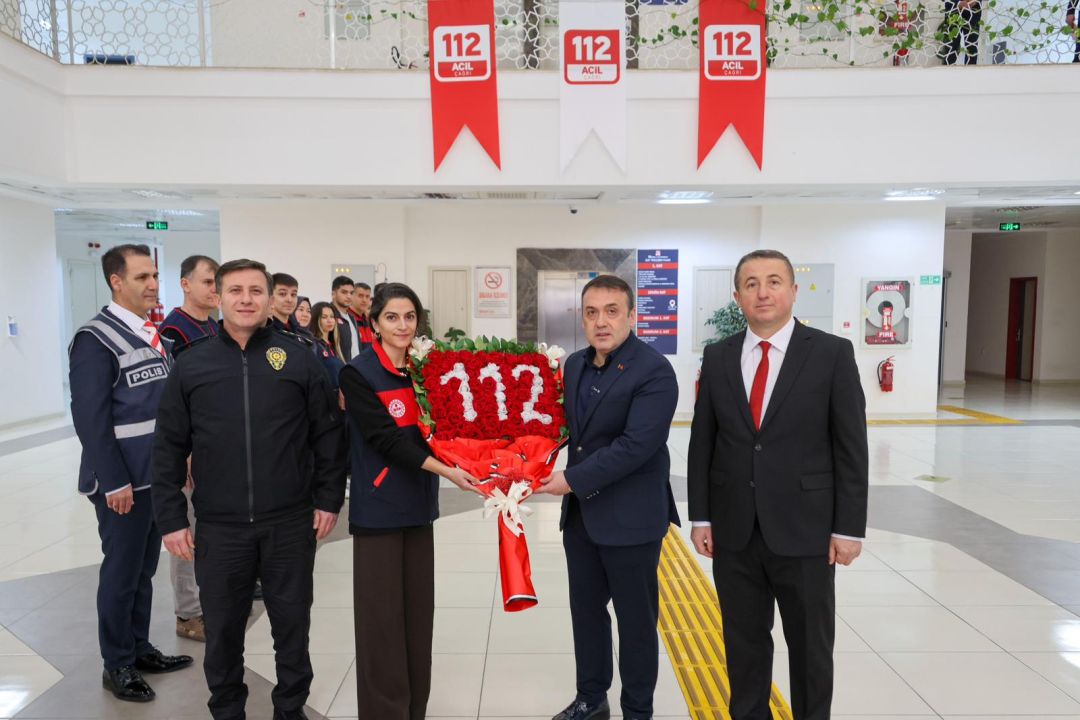 Vali Sözer’den 112 Personeline Ziyaret: “Her Çağrı Bir Hayattır”