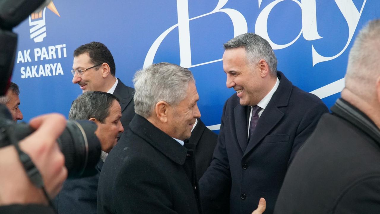 AK Parti Sakarya Teşkilatı Bayramlaşma Programında Bir Araya Geldi