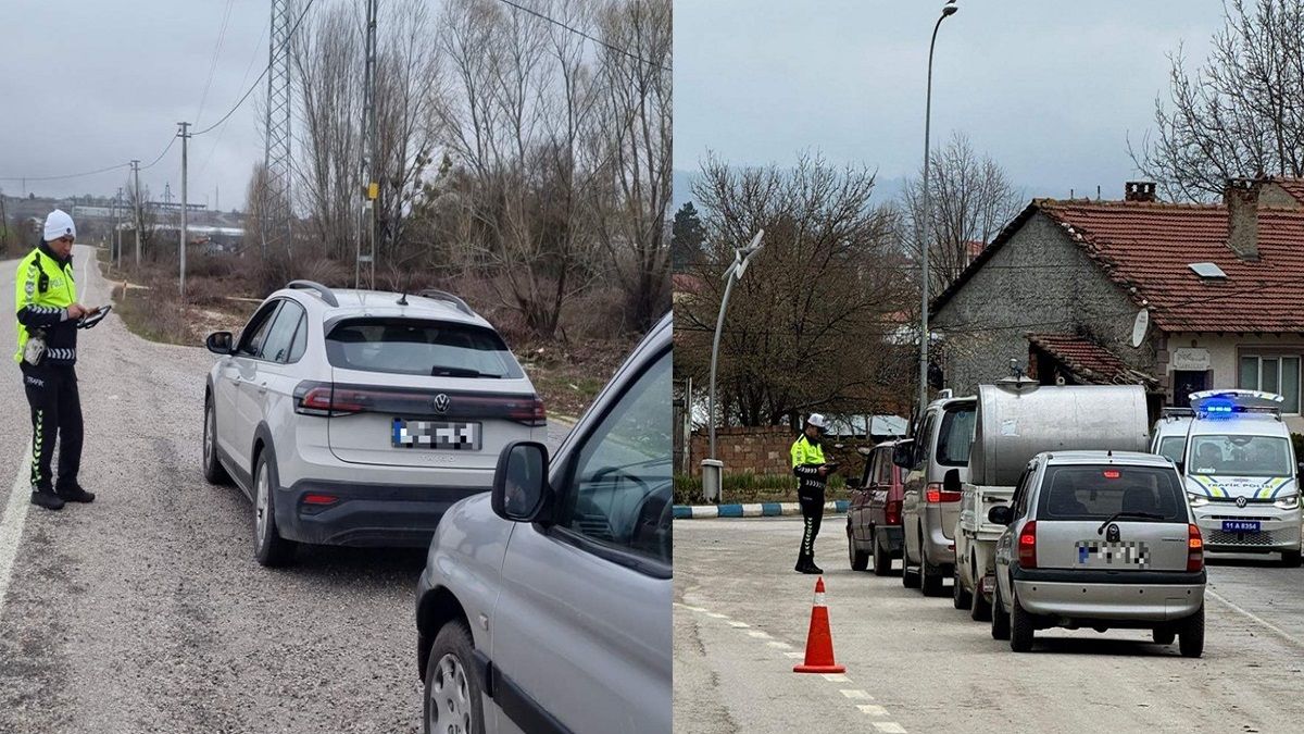 Pazaryeri’nde Trafik Denetimleri Aralıksız Sürüyor: Sürücülere Sıkı Uyarı
