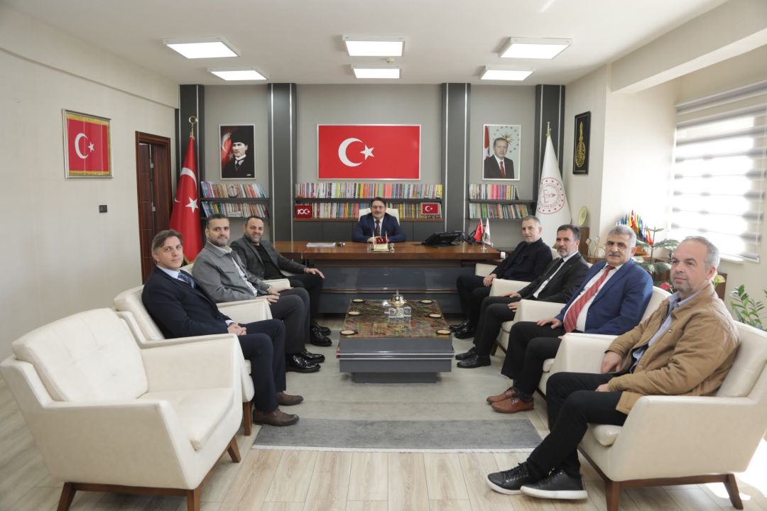 SATSO 26. Meslek Komitesinden İl Milli Eğitim Müdürü Bakırtaş'a Ziyaret