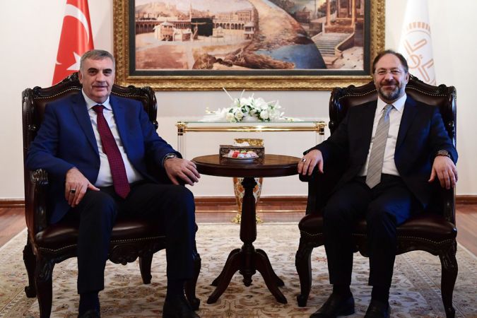 Yeni görevinde başarı dilediler
