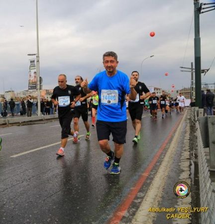 Rıdvan Şükür, İstanbul Maratonu’na Katıldı