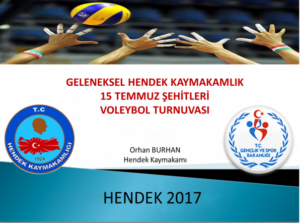 Voleybol turnuvasında finaller belli oldu