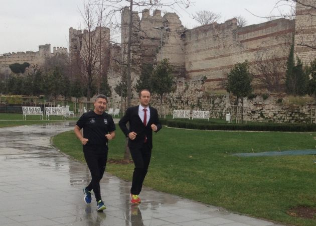 Yılın son koşusunu Yedikule’de yaptılar