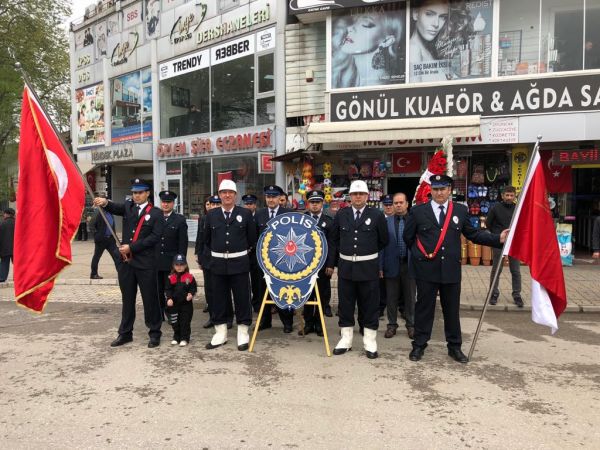 Türk Polis Teşkilatının 173.ncü Kuruluş yıldönümü Hendek’te kutlandı.