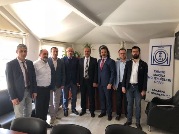 Özcan Keskin ve ekibinden Salim Aydın ve ekibine ziyaret