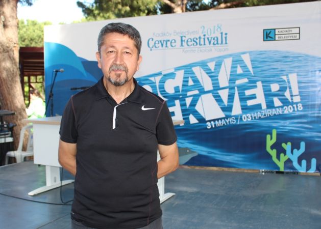 Rıdvan Şükür, Kadıköy'de Çevre Festivaline katıldı