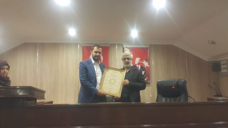 TÜGVA Hendek Mavi Kırmızı Kitabının Yazarı ile Tahlili Yapıldı.