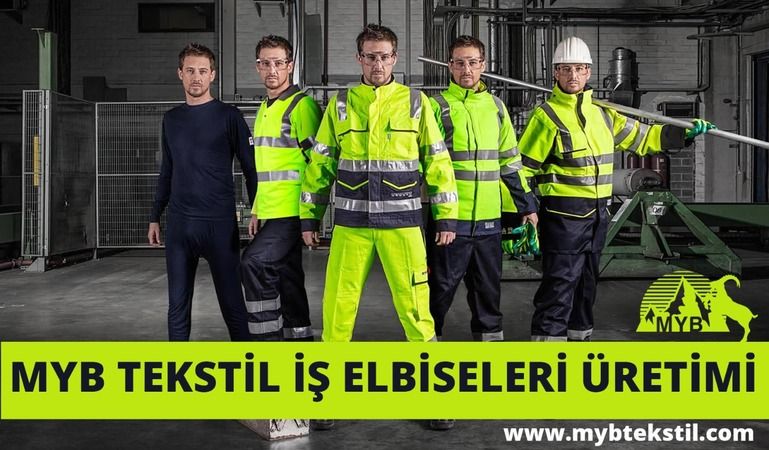 MYB Tekstil İş Elbiseleri Çeşitlenmeye Devam Ediyor