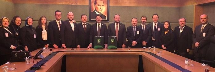 Yeşilay'dan Ankara ziyaretleri.