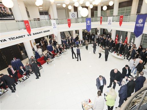 Sakarya Protokolü ve İş Dünyası Geleneksel SATSO Ramazan Bayramı Bayramlaşma Töreni'nde Bir Araya Geldi