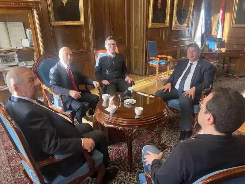 Başkan Develioğlu ve Fahri Konsolos Şahbaz Macaristan Ziyaretinde