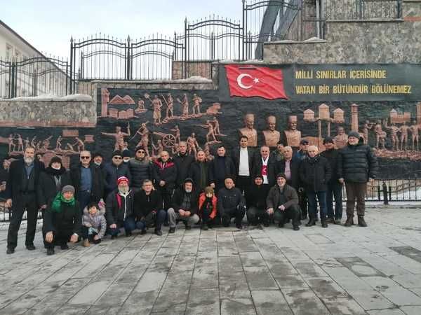 50 kişilik kafile Sarıkamış şehitlerini anma etkinliği gerçekleştirdi.