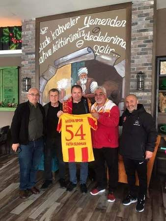 Başkan Sunman'a Akova Barışspor Yönetiminden Jest