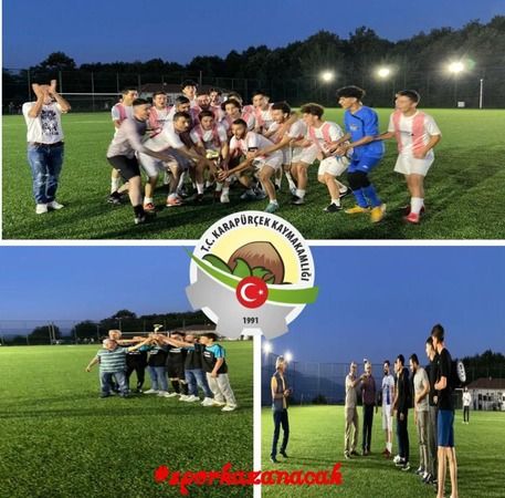 Karapürçek Futbol Turnuvası çok güzel görüntülerle sona erdi