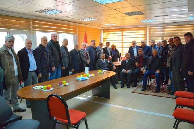 Sofu'dan Esnaf odası ve Muhtarlar derneği ziyaretleri