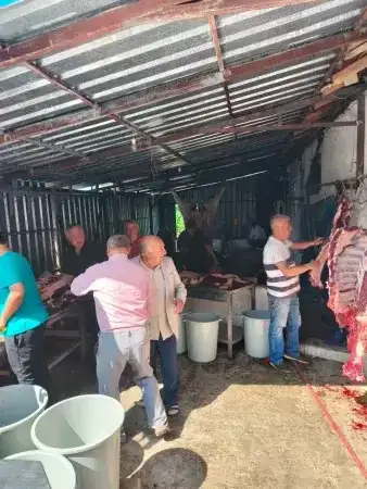Hendek'te Kurban kesim noktalarında yoğunluk 