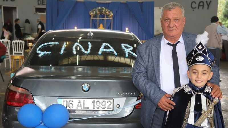 CAVİT KAYRUL TORUNUNU SÜNNET ETTİRDİ