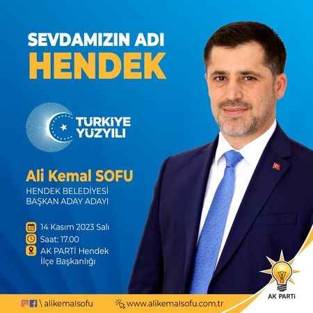 Ali Kemal Sofu Aday Adaylık Başvurusunda bulunuyor 