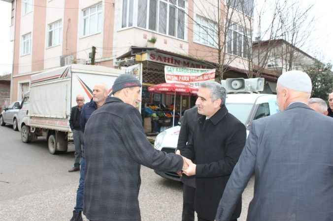 Bayraktar ''Puna Ortaköy, Türbeköy, ve Çayırbaşı mahallelerimizde vatandaşlarımızla beraberiz''