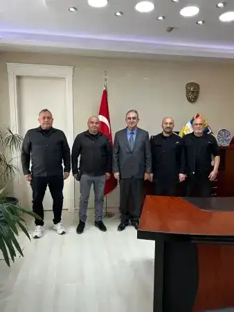 SAKARYA ARAMA KURTARMA EKİBİ'NDEN HENDEK KAYMAKAMI SAYIN HALİL İBRAHİM ACIR’A ZİYARET