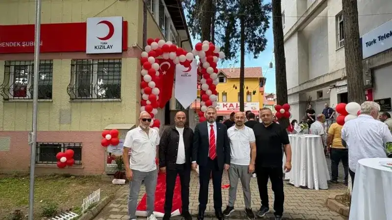 Hendek Kızılay Şubesi Yeni Yerinde