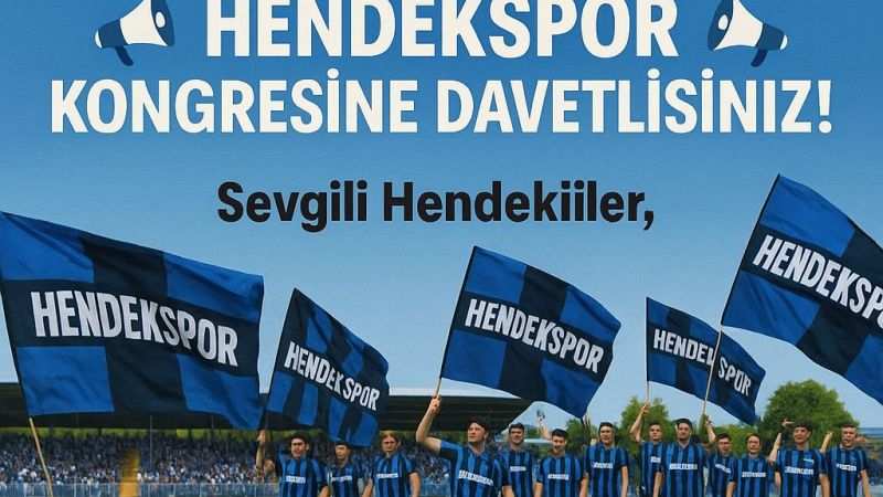 Hendekspor'dan kongreye davet