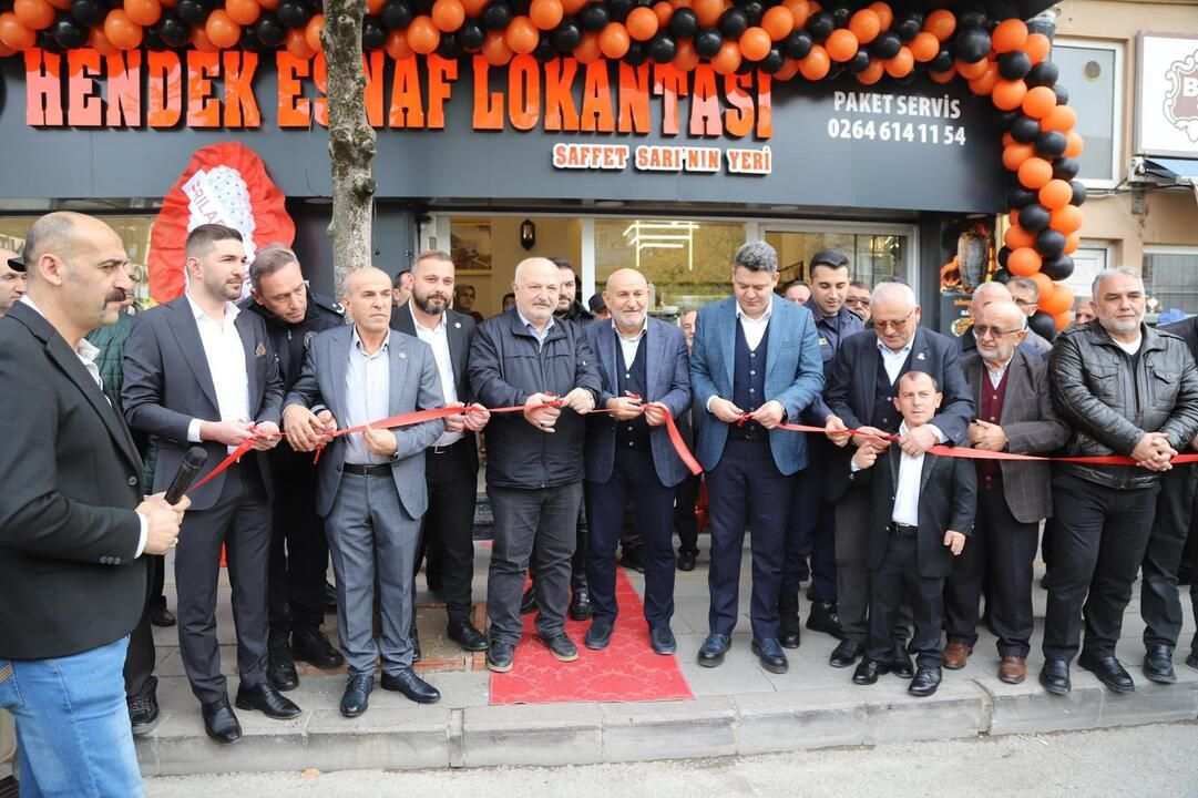 HENDEK ESNAF LOKANTASI AÇILDI
