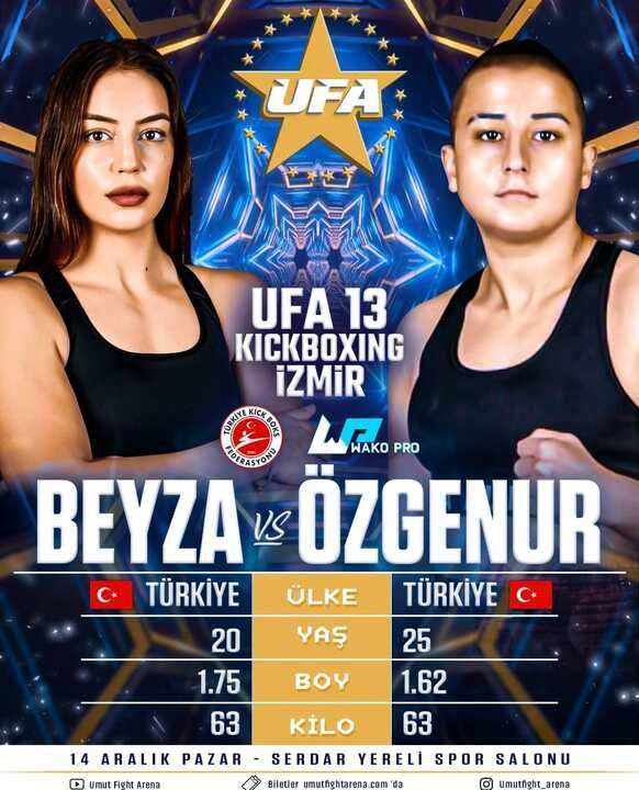 ÖZGENUR AVCIL YENİ BİR GALİBİYET İÇİN İZMİR'DE