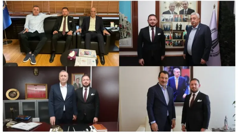 İş İnsanı Faruk Koç, Ankara’da önemli ziyaretlerde bulundu